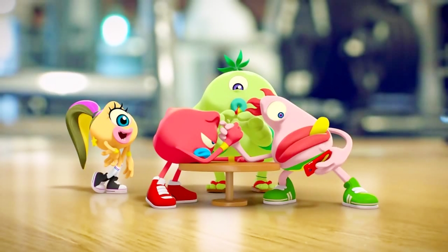 انیمیشن هیولاهای کوچولو - قسمت 5 - مبارزه کُشتی